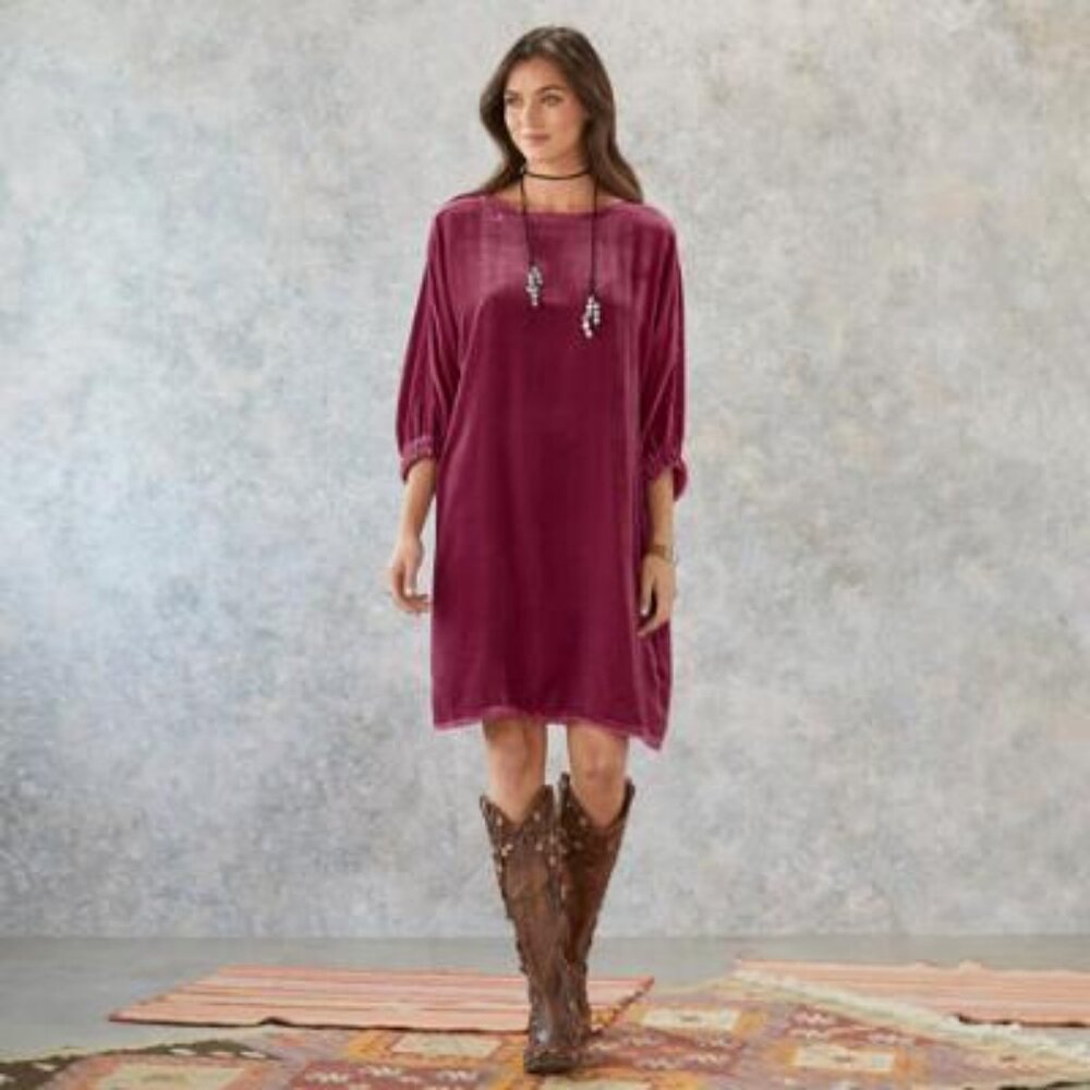 Sundance Midnight Velvet Dress